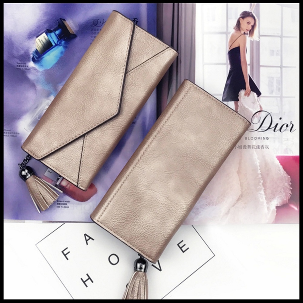 NEW MELODY Multi Function Tassel Wallet - Picture 2 of 8